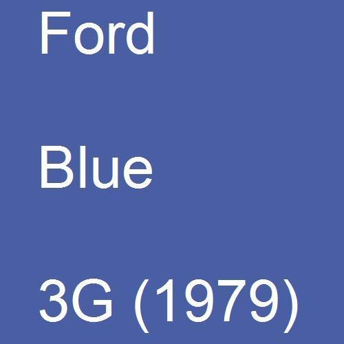 Ford, Blue, 3G (1979).